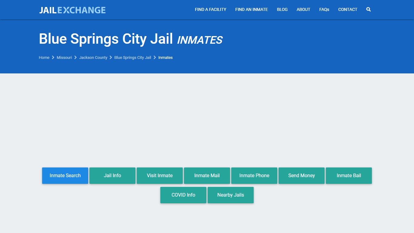 Blue Springs City Jail Inmates - JAIL EXCHANGE